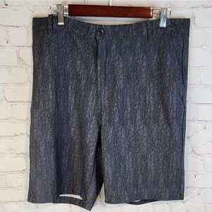 Men's Blue Gear flat front shorts, size 36
